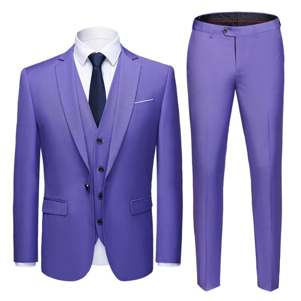 Men business suits wedding Dress Suit Set - Image 18