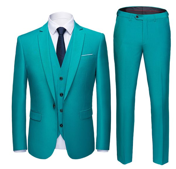 Men business suits wedding Dress Suit Set - Image 20