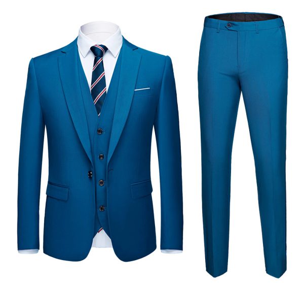 Men business suits wedding Dress Suit Set - Image 19