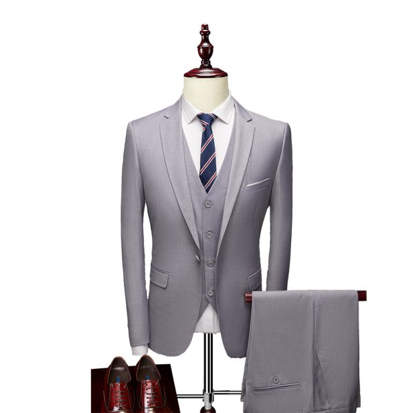 Men business suits wedding Dress Suit Set - Image 24