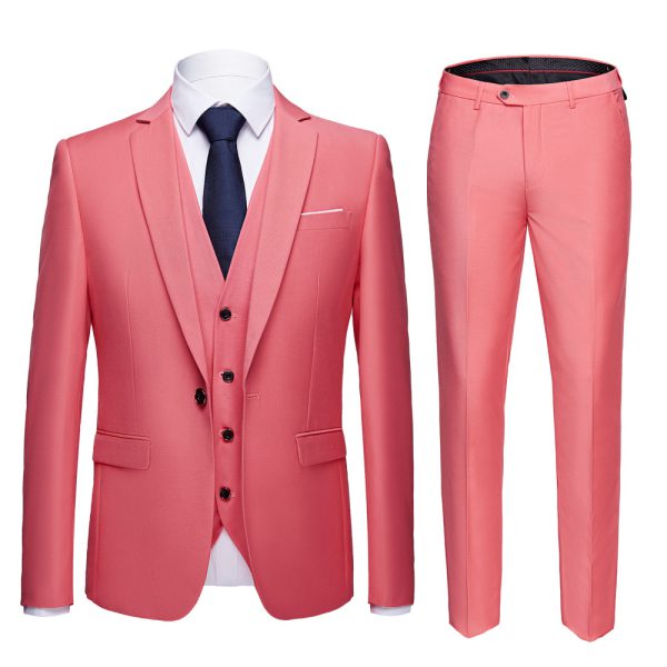 Men business suits wedding Dress Suit Set - Image 16