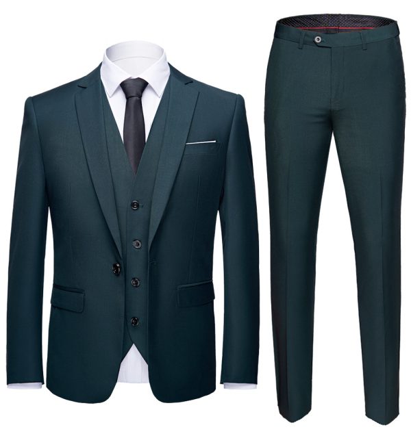 Men business suits wedding Dress Suit Set - Image 21