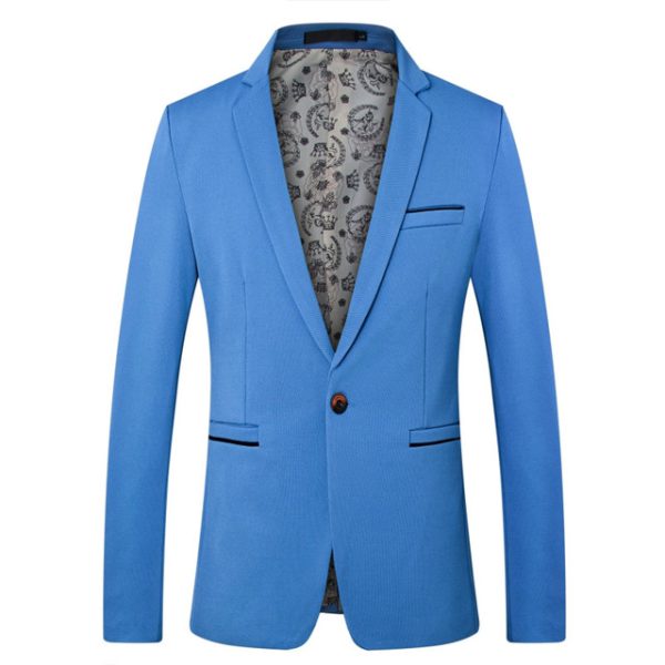 British's Style Casual Slim Fit Suit Jacket Male Blazers Men Coat Terno Masculino Plus Size 5XL - Image 4